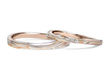 Mokume Gane (wave type) WG,PG,SV (inner PG)