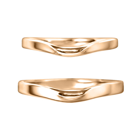 Pink Gold (V Shape)